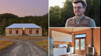 Architect from Tasmania reveals new affordable DIY housing option, can be constructed in 6 months for $150k.