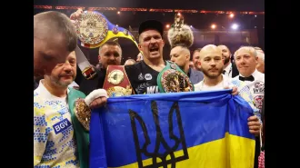 Fury criticizes loss to Usyk, claims bias towards Usyk's country in decision.