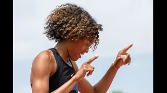 LSU bound Gabriella Cunningham overcame tragedy to become a state champion in the 100- and 300-meter hurdles for Grandview.