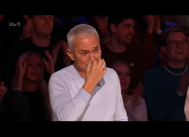A judge on Britain's Got Talent was moved to tears by a dance act that received the Golden Buzzer, understanding the difficulty of their performance.