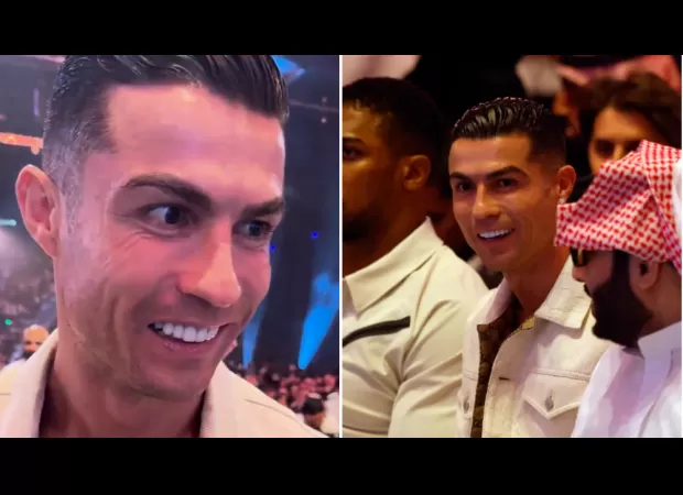 Ronaldo predicts Premier League winner at Fury fight.