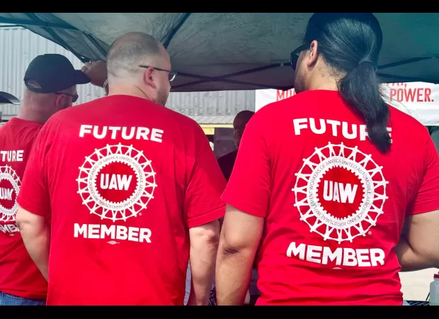 UAW union promises comeback after defeat at Mercedes Alabama plant, determined to succeed.