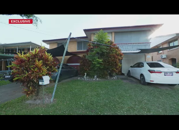 Police search for a man with a knife following a break-in in northern Brisbane.