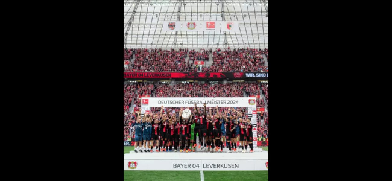 Leverkusen finishes undefeated season, Cologne demoted in Bundesliga.