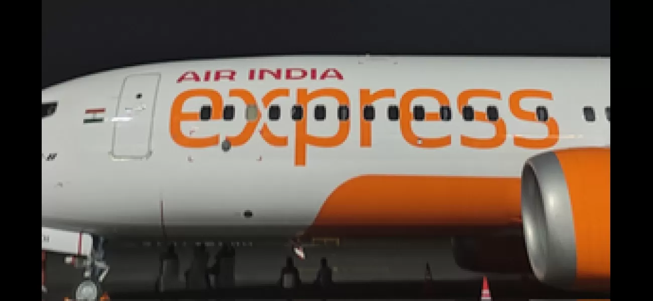 Air India Express flight's engine caught fire and had to make an emergency landing.