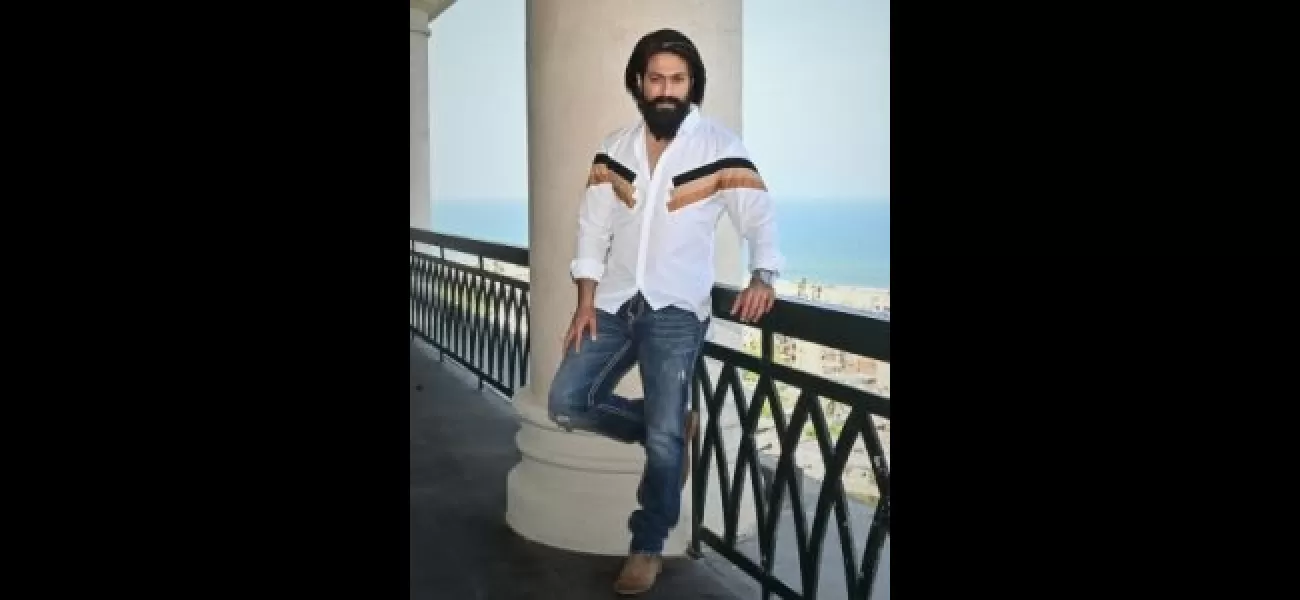 Yash wears real gold outfits as Ravana in 'Ramayana' role.