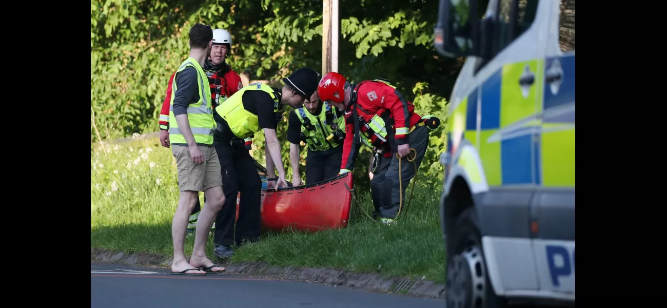 Massive search launched after two young boys disappear while swimming in river.