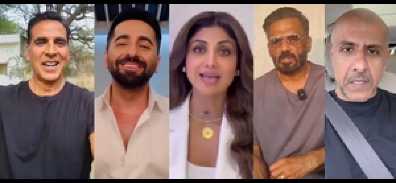 Celebrities call on Mumbai residents to vote on Monday, including Akshay Kumar, Vishal Dadlani, Shilpa, Ayushmann, and Suniel Shetty.