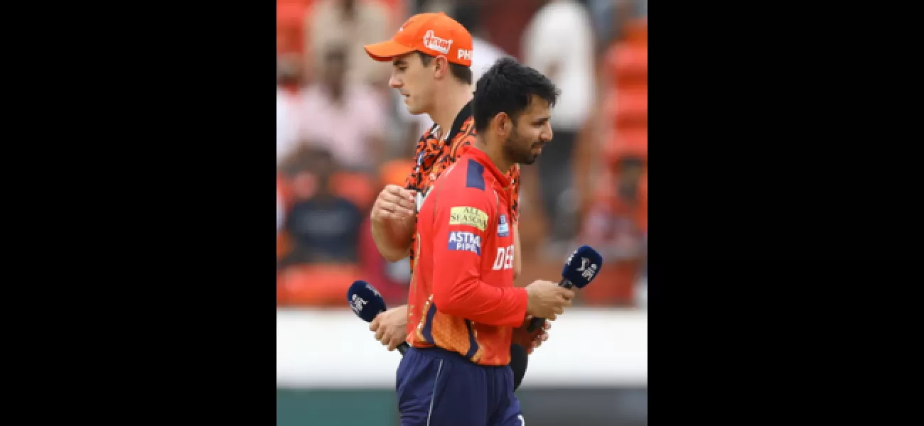 PBKS chooses to bat first against SRH in the IPL 2024 match in Hyderabad.