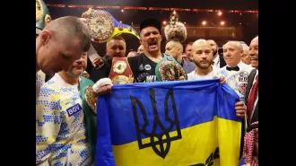 Usyk will lose one of his world titles despite defeating Fury due to a mandatory challenger clause.