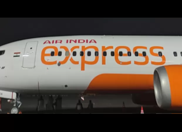 Air India Express flight's engine caught fire and had to make an emergency landing.