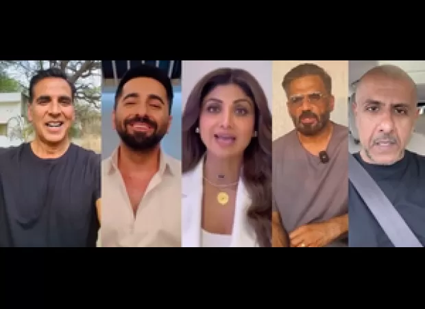 Celebrities call on Mumbai residents to vote on Monday, including Akshay Kumar, Vishal Dadlani, Shilpa, Ayushmann, and Suniel Shetty.