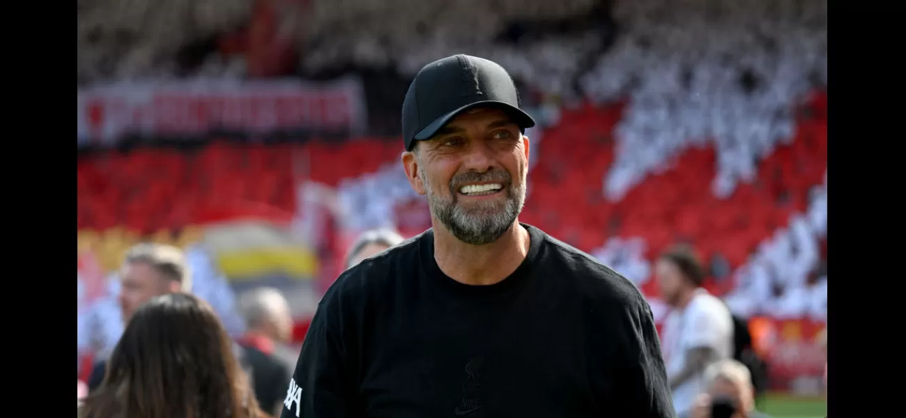 Van Dijk shares heartfelt words for Klopp as he leaves.