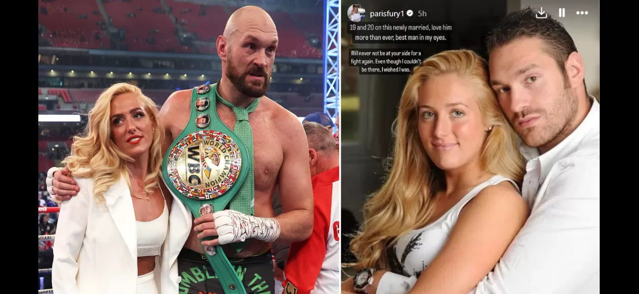 Paris Fury vows to stand by her husband Tyson after his loss to Oleksandr Usyk.