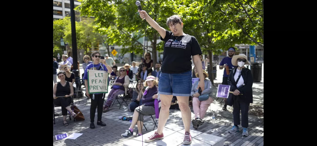 Evanston rally calls for Gaza truce and hostage release, emphasizing the importance of changing the narrative.