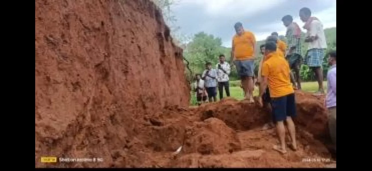 One person killed and another injured in landslide in Koraput.