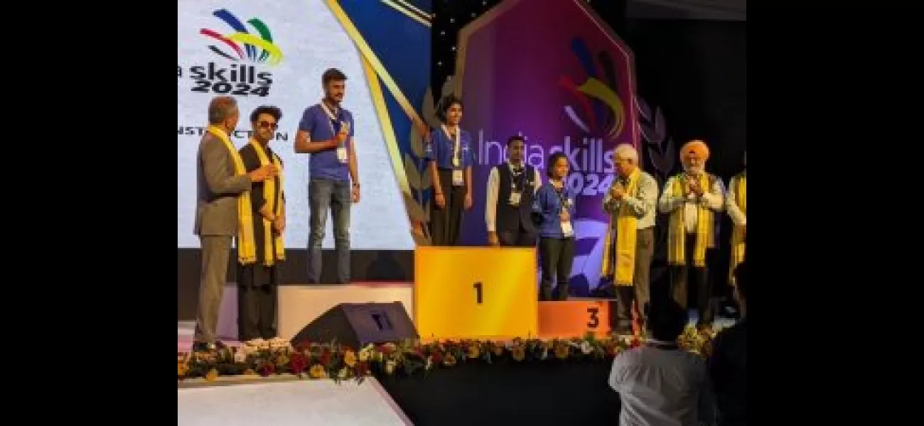 Odisha is the leading state in terms of medals won at the national skill competition.
