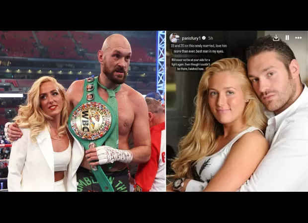 Paris Fury vows to stand by her husband Tyson after his loss to Oleksandr Usyk.