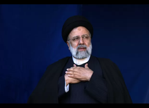 Iran's president's helicopter crashes.