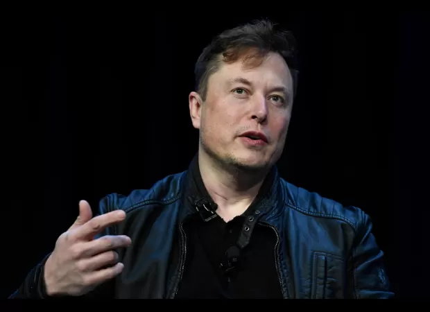 Elon Musk introduces new Starlink internet service using satellites.