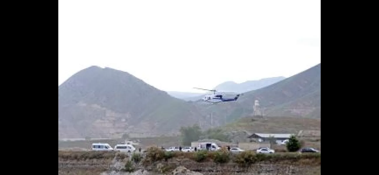Helicopter crash kills Iranian president, foreign minister and others, per state media.