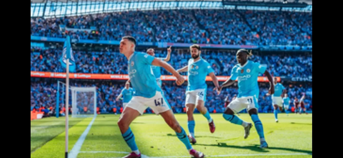 Man City makes history as first men's team to win four consecutive Premier League titles.
