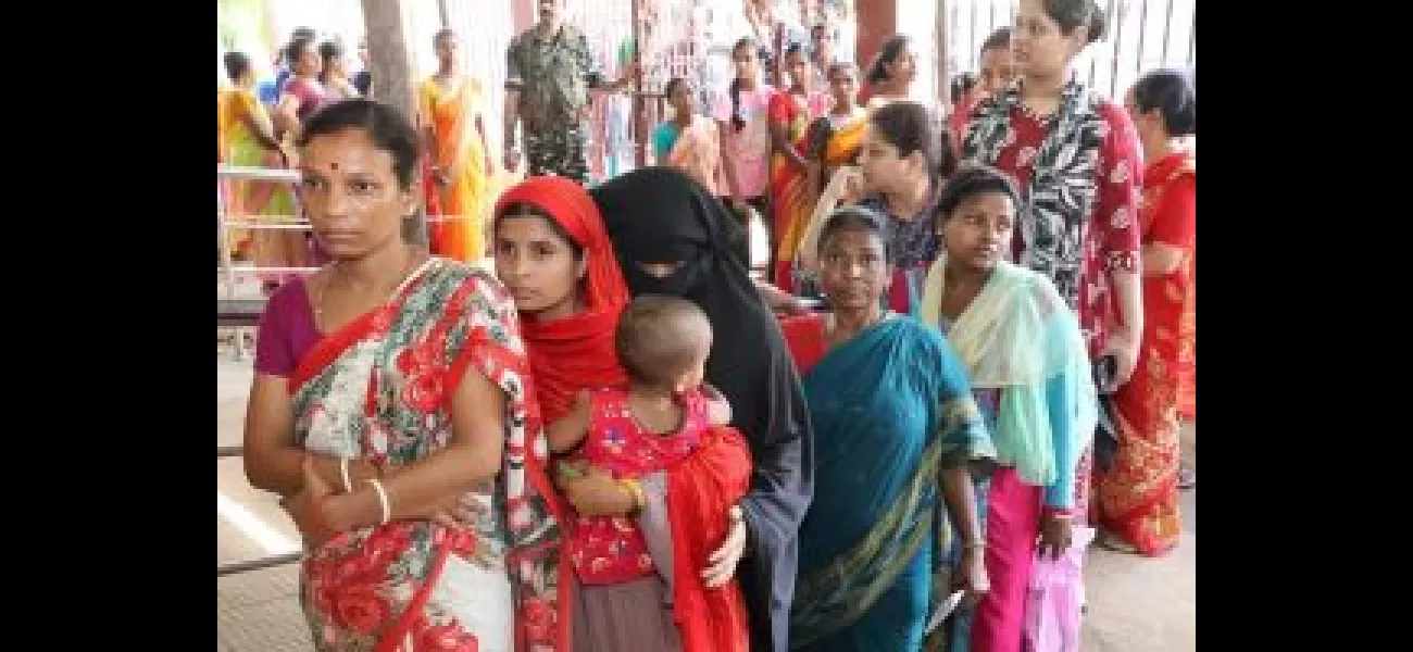 Odisha has seen a voter turnout of more than 48% by 3pm.