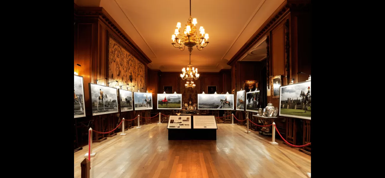 Beautiful portraits of the Household Cavalry presented to King Charles III now on exhibit at Floors Castle.