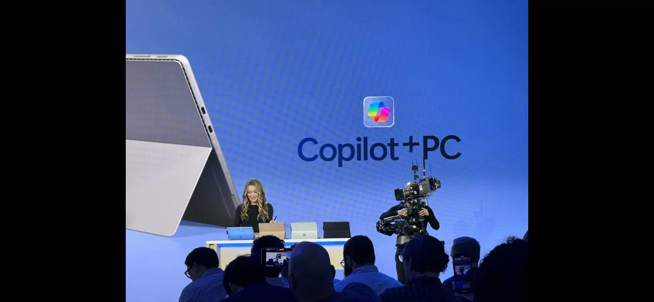 Microsoft introduces a new generation of computers with artificial intelligence capabilities.