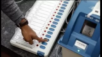 Relatives of murdered BJP supporter vote under heightened protection in Odisha.