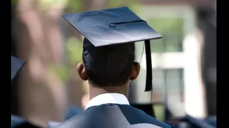Saint Augustine's University holds graduation ceremony as historically black college faces potential loss of accreditation.