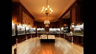Beautiful portraits of the Household Cavalry presented to King Charles III now on exhibit at Floors Castle.