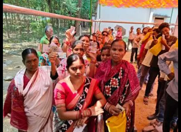 Over 69% of voters in Odisha cast their ballots for 5 Lok Sabha seats and 35 Assembly segments.