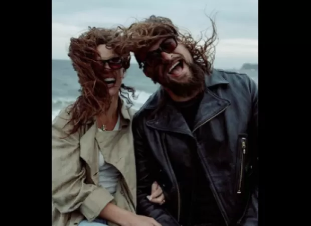 Actor Jason Momoa confirms relationship with Adria Arjona, shares announcement on Instagram.