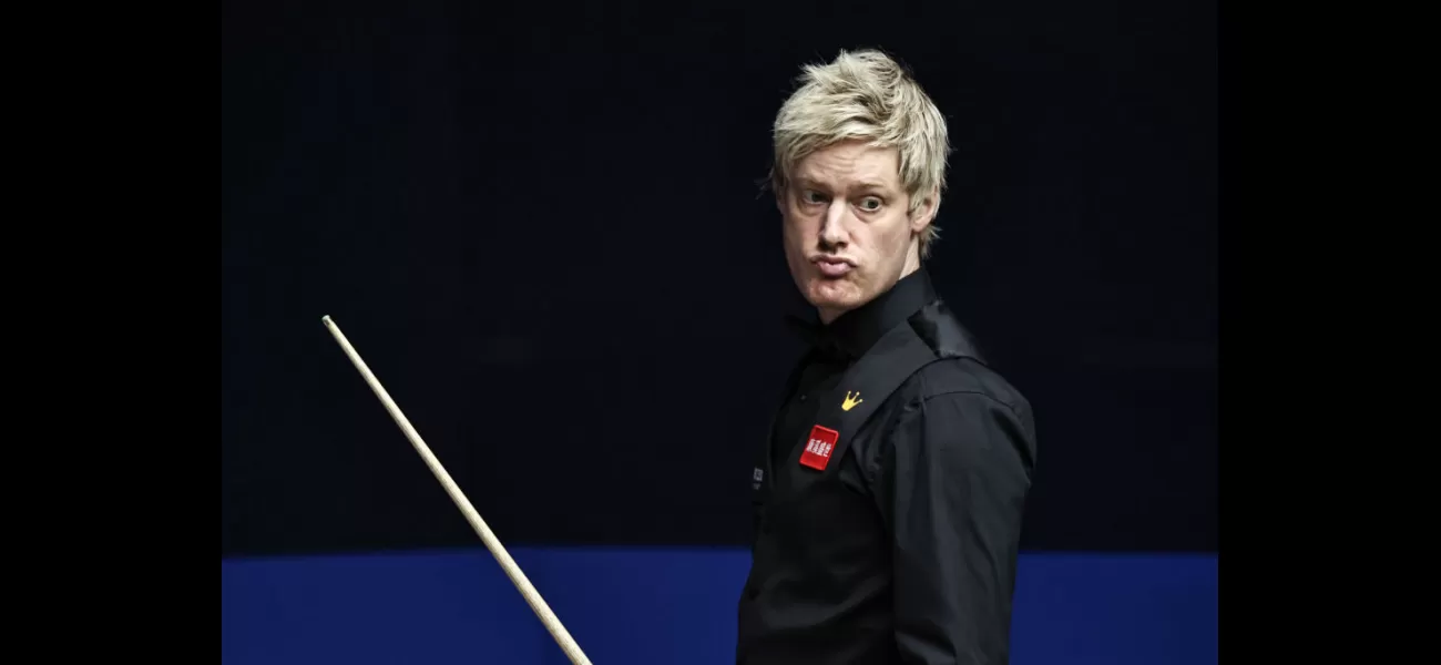 Neil Robertson discusses the challenges of playing at the Crucible, the pressure of competing against Ronnie O'Sullivan, and his plans for the upcoming season.