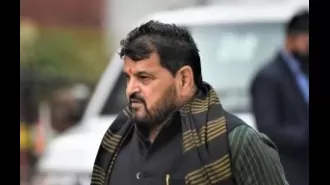 Former Wrestling Federation of India head Brij Bhushan Singh has been charged with sexual harassment by a Delhi court.