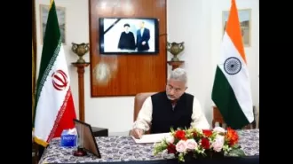Jaishankar pays respects at Iran embassy, mourns passing of president Raisi and foreign minister Amir-Abdollahian.