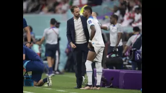 Gareth Southgate shares how Marcus Rashford responded to being left off the England team during a phone conversation.