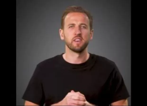 Bayern Munich's Harry Kane wishes KKR luck for their first qualifier against SRH in IPL 2024.