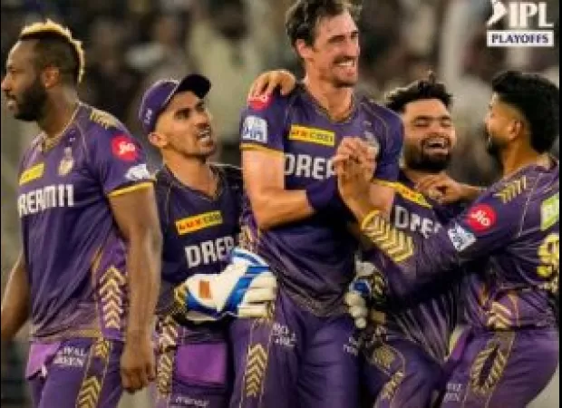 KKR led by Starc take out SRH for 159 in Qualifier 1.