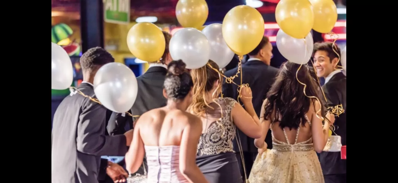 Mother splurges $16,000 on daughter's prom expenses.