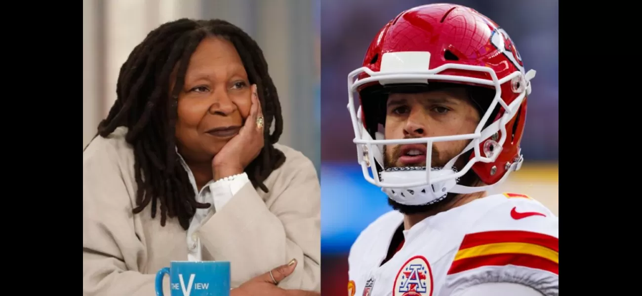 Whoopi Goldberg praises Harrison Butker for expressing his beliefs in his commencement speech.