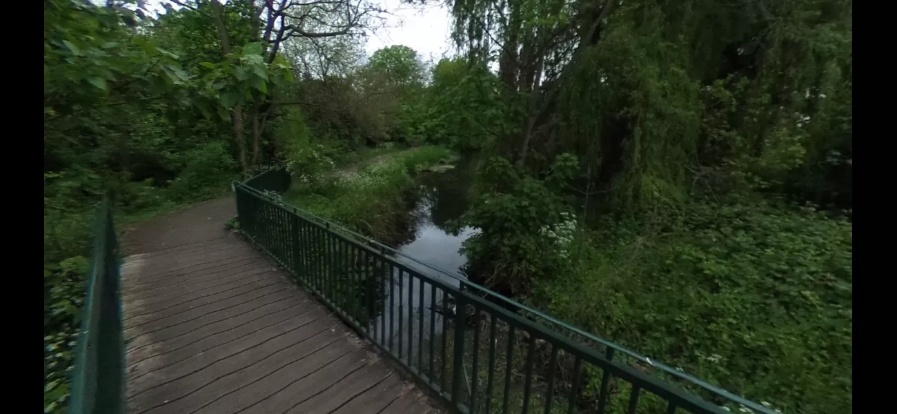 Skeleton discovered in river in south London.
