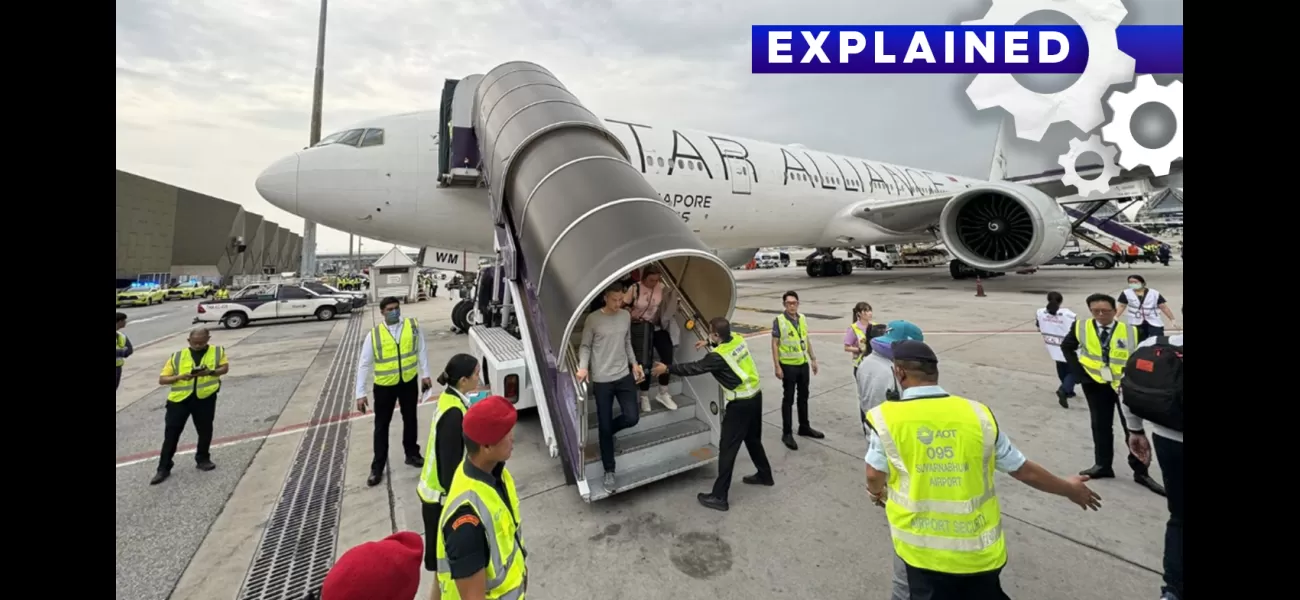 Airline turbulence is an unpredictable factor that can't always be detected.