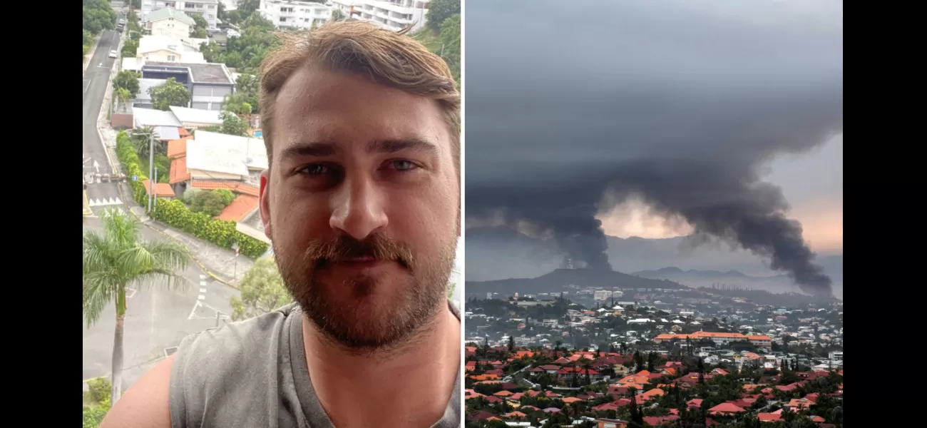 People from Australia are stuck waiting to go back home while the city of Noumea deals with violent protests.