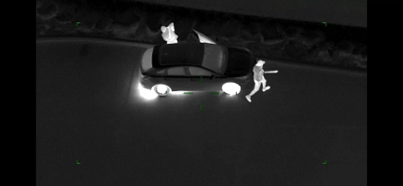 Teens with machetes caught after being chased by police helicopter.