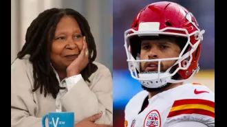Whoopi Goldberg praises Harrison Butker for expressing his beliefs in his commencement speech.