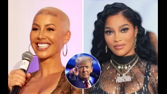 Amber Rose supports Trump for president, Joseline Hernandez accuses her of being a 'Karen'.