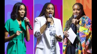 Three black female entrepreneurs win $30,000 at Black Enterprise's Disruptor Summit Pitch Contest.