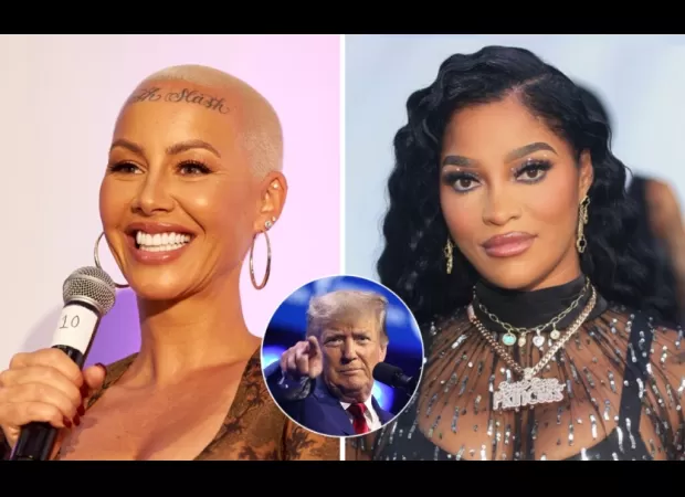 Amber Rose supports Trump for president, Joseline Hernandez accuses her of being a 'Karen'.